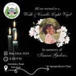 Walk & Candle Light Vigil in memory of Imari Galvez