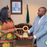 Mayor Sackey Receives Key to the City