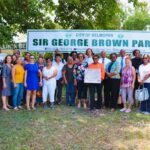 Belmopan City Council honours Sir George Noel Brown on the occasion of his Plaque Unveiling and 81st, Birthday.