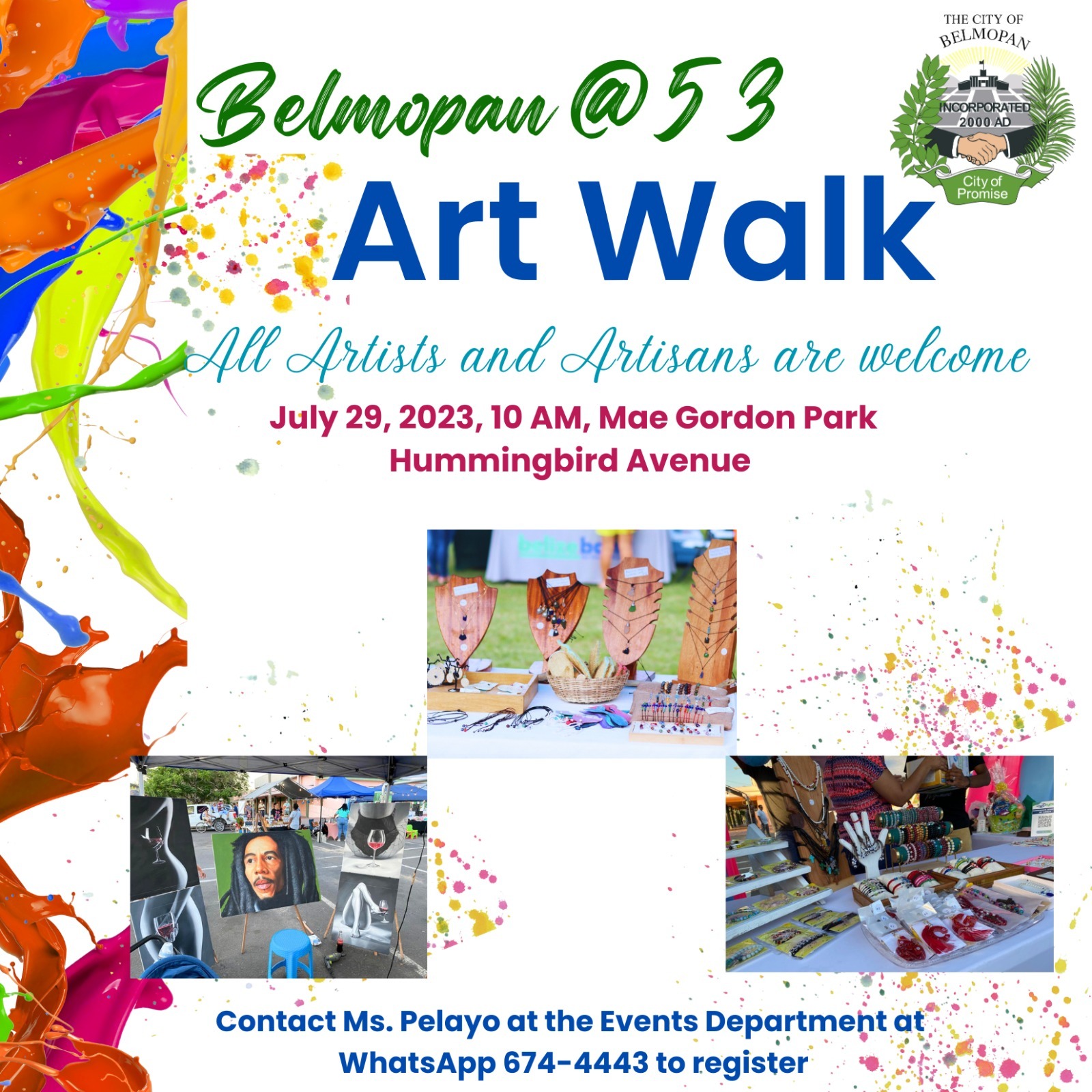 BELMOPAN @53 Art Walk - Belmopan City Council