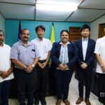 Mayor Pablo Cawich met with representatives from JICA