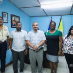 Mayor Pablo Cawich met with representatives from NTUCB & CWU